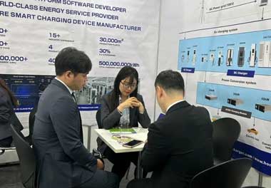 诸侯快讯新能源亮相韩国展会，为全球充电行业贡献“中国力量”(图4)