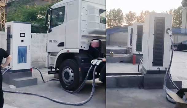 【重卡电动先锋】诸侯快讯300-400kW重卡充电桩：亮点与应用典范(图7)